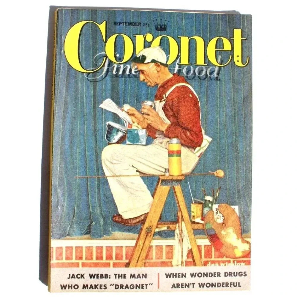 Vintage September 1953 Vol. 34 No. 5 Coronet Magazine 203 - Jack Webb - Picture 1 of 3
